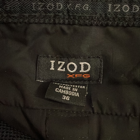 lzod XFG Black Golf Cargo Short Size 36 - Picture 13 of 13